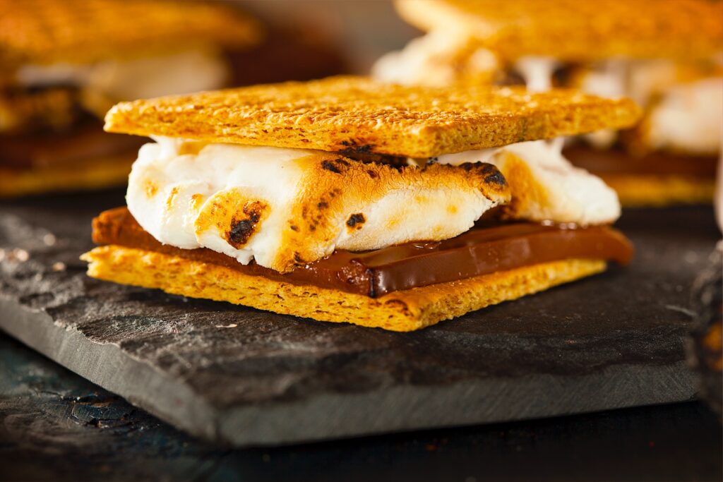 seasonal event venue s'mores party